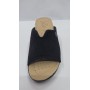 Fly Flot Ciabatta Donna Aperta In Tessuto Elasticizzato Con Zeppetta -  2003 (Nero)