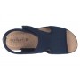 Fly Flot Sandali Donna In Rete Elastica Con Strappo e Zeppetta - 2001 (Blue)