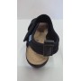 Fly Flot Sandali Donna in Rete Elastica con Strappo e Zeppetta - 2003 (Nero)