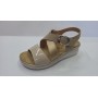 Fly Flot Sandali Donna In Ecopelle Con Sottopiede Estraibile - 3009 (Beige)