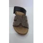 Inblu Ciabatte donna Dual Density con Strappo, Effetto Corda - 014 (Nero)