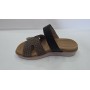Inblu Ciabatte donna Dual Density con Strappo, Effetto Corda - 014 (Nero)