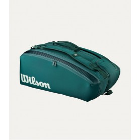 Wilson Borsa Unisex Per 15 Racchette da tennis Blade V10 - Colore : Verde 
