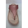 De Fonseca Infradito Donna In Materiale Decorato Con Glitter - ROSA (Rosa)  