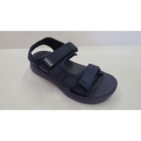 De Fonseca Sandali Uomo Lipari In Tessile Con Strappi - BLU (Blue)  