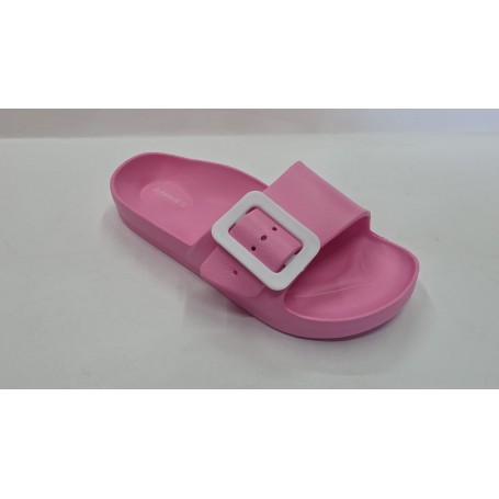 De Fonseca Ciabatte Kids Sestri in Gomma Con Fibbia - ROSA (Rosa)  
