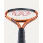 Wilson Racchetta da Tennis Unisex Burn 100S V6.0 (Incordata) - Col. Arancione Metallizzato/Nero