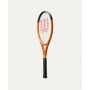 Wilson Racchetta da Tennis Unisex Burn 100S V6.0 (Incordata) - Col. Arancione Metallizzato/Nero