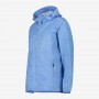 CMP Giacca Antivento Ripiegabile Donna in Ripstop Con Cappuccio -   M926 (Sky)
