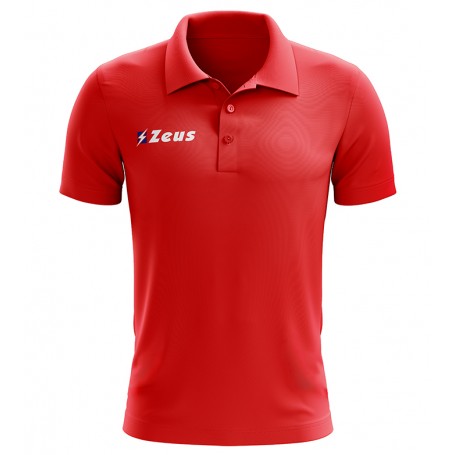 Zeus Polo Uomo Promo, Tempo Libero/Sport - ROS (Rosso)