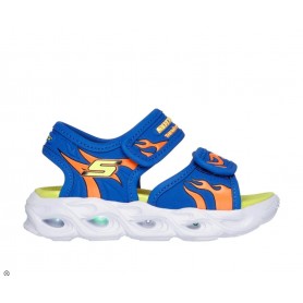 Skechers Sandali Bambino S Ligts® Thermo Splash-Heat Tide - /BLOR (Blue/Orange)