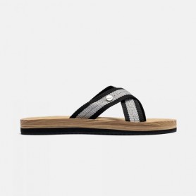 Joma Ciabatte Uomo in Tessile Gomera, Tempo Libero  - 2601 (Nero/Grigio)