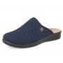 Fly Flot Ciabatta Chiusa Donna in Tessuto a Rete Con Zeppa -  2001 (Blue)