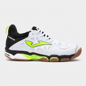Joma Scarpette Uomo Sport Indoor, Breston -  2502 (Bianco/Nero/Multi)