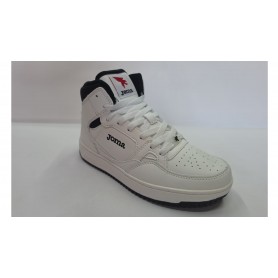 Joma Sneakers Mid Donna In Ecopelle e Tessile J80 Memory Foam- 2502 (Bianco/Nero)
