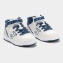Joma Sneakers Mid Junior Berry In Ecopelle e Tessile - 2503 (Bianco/Blue)