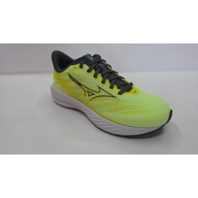 Mizuno Scarpe Running Junior Enerzy Rider - 33 (LimePulp/BlackOyster/EveningPrimr.)