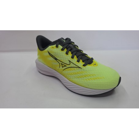Mizuno Scarpe Running Junior Enerzy Rider - 33 (LimePulp/BlackOyster/EveningPrimr.)
