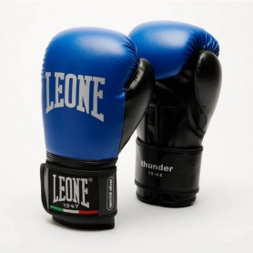 Leone 1947 Guanti Boxe Adulti Unisex Thunder 10 OZ, Sport da Ring - /10OZ-02 (Blue)