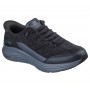 Skechers Scarpe Uomo Cozy Fit, Contour Foam-Cordelux, Slip-Ins - /BKCC (Black/Charcoal)