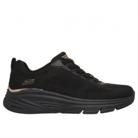 Skechers Scarpe Donna Bobs Arch Fit Elev8, Vegan - BBK (Black)