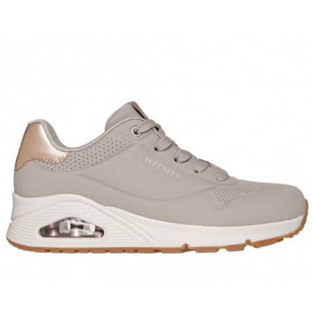Skechers Scarpe Donna Uno Golden Air, Memory Foam Air Cooled - /TPE (Taupe)