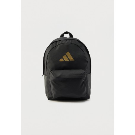 Adidas Zaino Unisex Classic BAR 3 Stripe - Colore : Nero/Oro