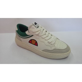 Ellesse Sneakers Uomo Original In Pelle ee EcoPelle - 155 (Bianco/Verde)