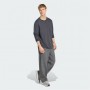 Adidas Pantaloni Uomo Essentials Camo Print Fleece - (Dark Grey Heather/Multi)