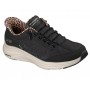 Skechers Scarpe Donna Contour Foam-Leopard Dream, Slip-Ins/Cozy fit - /BLK (Black)