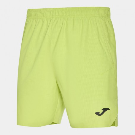 Joma Pantaloncino da Tennis Uomo Iconic, All Sport  - 427 (Lime)