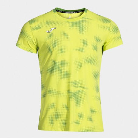 Joma T-Shirt Uomo da Tennis/Padel Smash a Maniche Corte  - 427 (Lime)