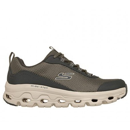 Skechers Scarpe Uomo Glide Step Sole-Bart Clough, Memory Foam® - /OLV (Olive)
