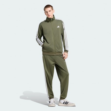 Adidas Tuta Uomo Dayready, Sportswear  -  Colore : Olive Four/White