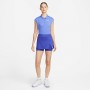Nike Skirt Tennis Donna Court Dri Fit Victory - 430 (Blue/Bianco)