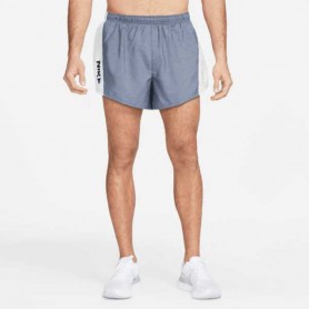 Nike Pantaloncino Uomo Running Dri-FIT Heritage 4 Inch - 475 (Grigio/Bianco)