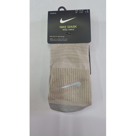Nike Calze Unisex Running alla Caviglia in Misto Lana Spark (1 paio) -104 (Multi)