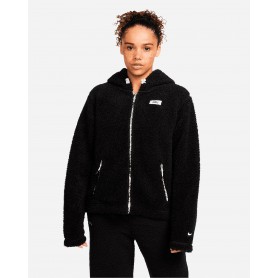 Nike Felpa/Giubbino C/Cappuccio Donna Therma-Fit Cozy Full Zip - 010 (Nero)