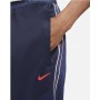 Nike Pantalone Tuta Uomo Sportswear Repeat  -  410 (Dark Blue/Bianco/Rosso)