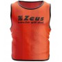 Zeus Casacca Promo, Senior, confezione da 10 casacche -ARAFLU (Arancio Fluo)