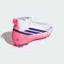 Adidas Scarpette Calcio Junior F50 Hyperfast Club Mid FG/MG - (Cloud White/Solar Purple/Solar Turbo)