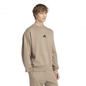 Adidas Felpa Uomo Feel Cozy Sportswear - Colore : Kaki/Nero