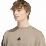 Adidas Felpa Uomo Feel Cozy Sportswear - Colore : Kaki/Nero