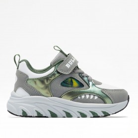 Bull Boys Sneaker Bambino Occhiosauro Con Luci - GRBI (Grigio/Multi)