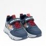 Bull Boys Sneakers Bambino Tirannosauro Dinorex Con Luci - BL01 (Blue/Multi)