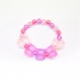 Lelli Kelly Sneaker Bambina Mille Stelle, Con Luci - RO01 (Rosa/Multi)
