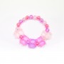 Lelli Kelly Sneaker Bambina Con Orsetto e Cuore Con Luci - CI01 (Cipria/Multi)
