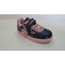 Lelli Kelly Sneaker Infant Mille Stelle, Orsetto con Tutu' - BL01 (Blue/Multi)