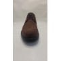 GianMarcoVenturi Scarpe Basse Eleganti Uomo in Micro Con Lacci - Colore : Caffe'