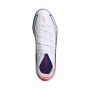 Adidas Scarpette Uomo Calcetto F50 Hyperfast League Mid TF - (Cloud White/Solar Purple/Solar Turbo)